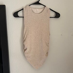 ALO Yoga Sleeveless Beige Women's Top